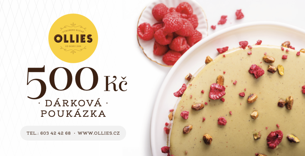 Dárkový poukaz na 500 Kč OLLIES